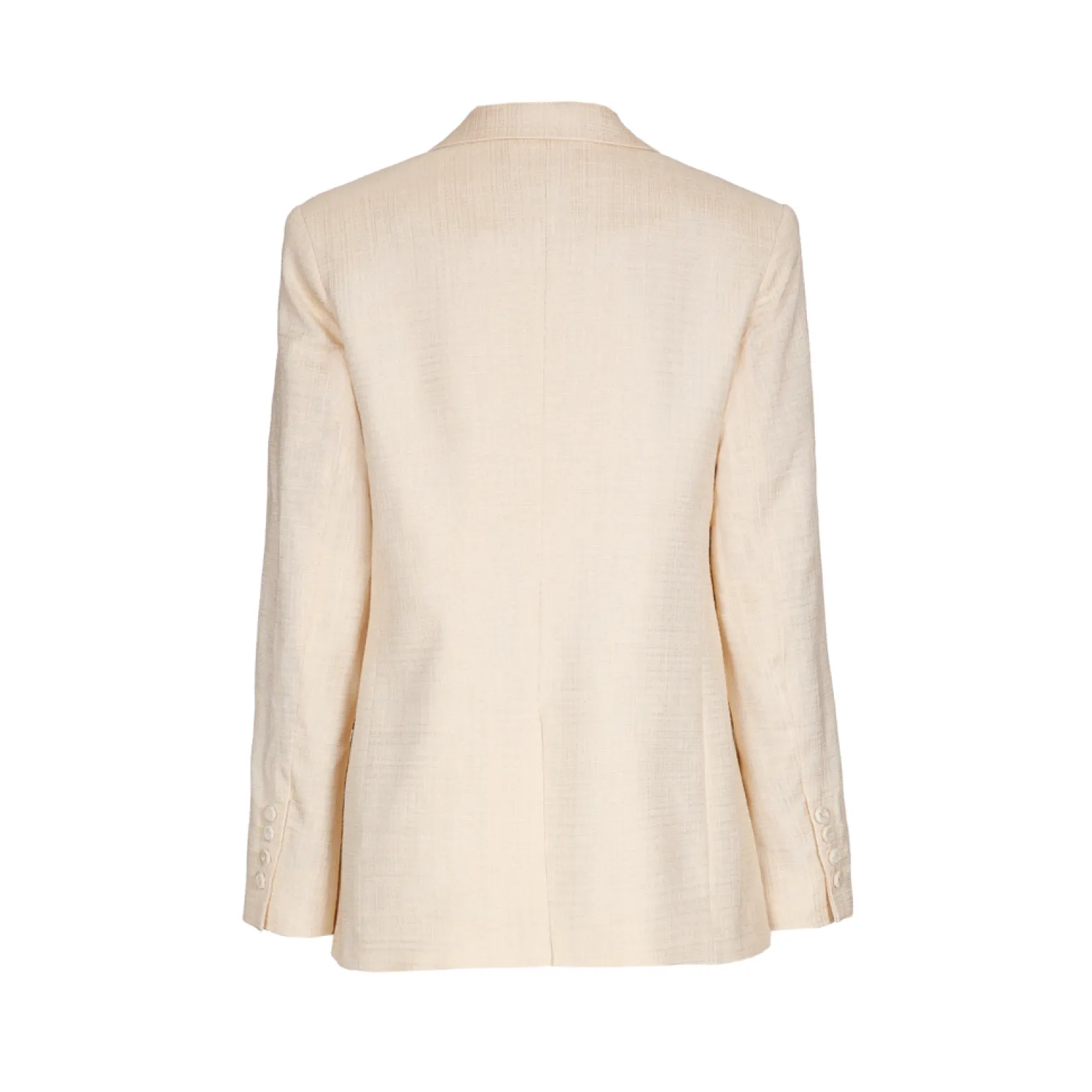 Blazer met fijne textuur