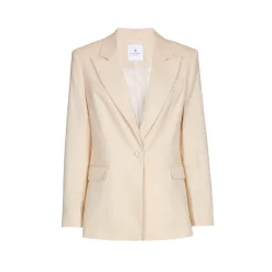 Blazer met fijne textuur