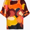 Blouse met bloemenprint