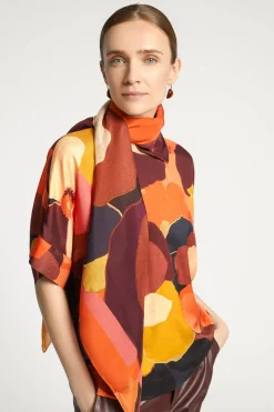 Blouse met bloemenprint