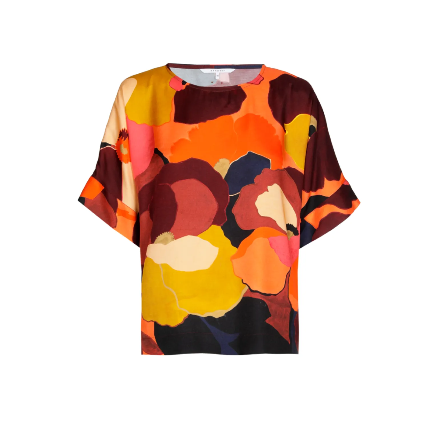 Blouse met bloemenprint