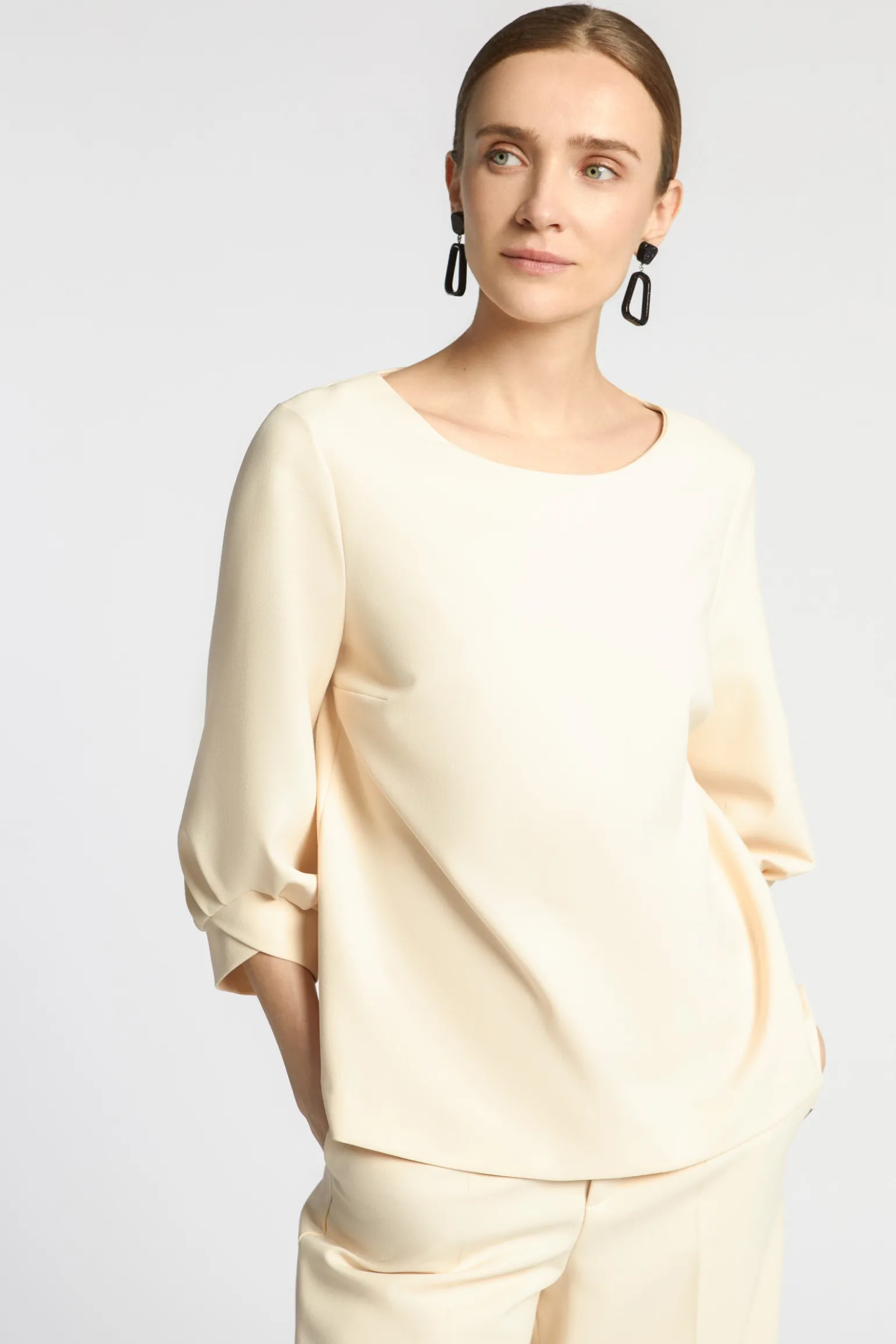 Blouse met elegant mouwdetail