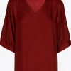 Blouse met gefronste mouwen