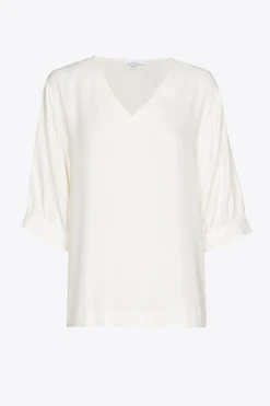 Blouse met gefronste mouwen