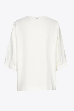 Blouse met gefronste mouwen
