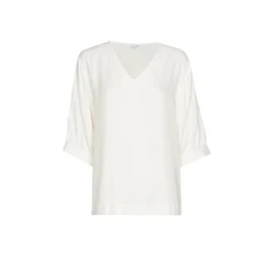 Blouse met gefronste mouwen