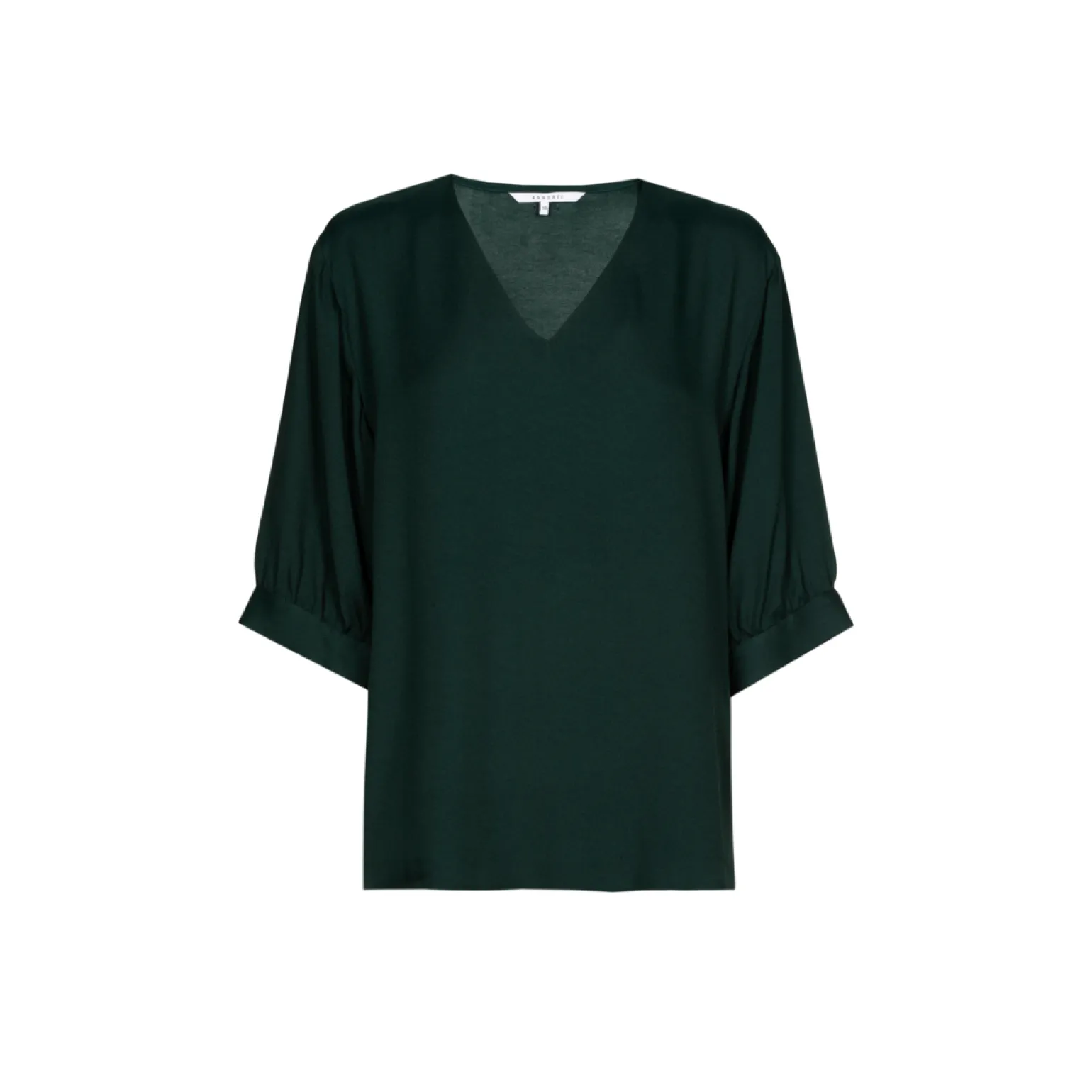 Blouse met gefronste mouwen