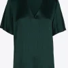 Blouse met korte mouwen