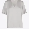 Blouse met korte mouwen