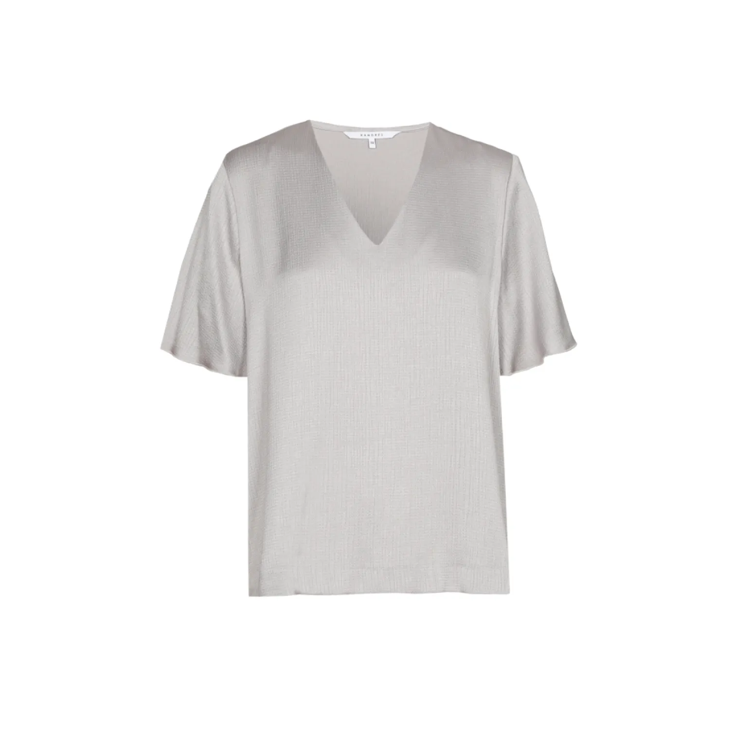 Blouse met korte mouwen