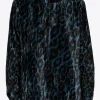 Blouse met luipaardprint