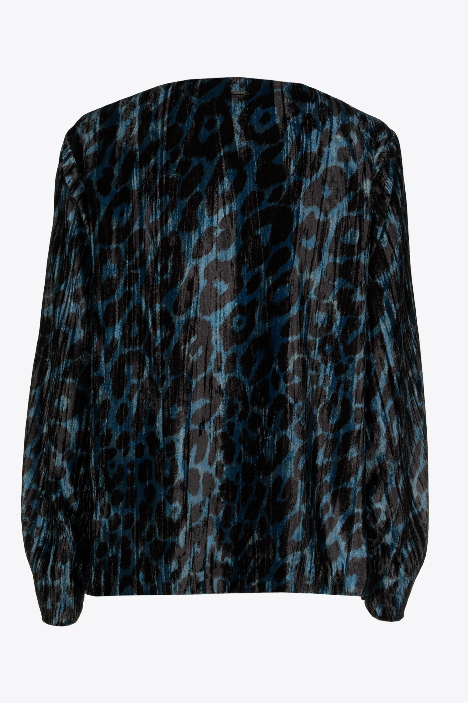Blouse met luipaardprint