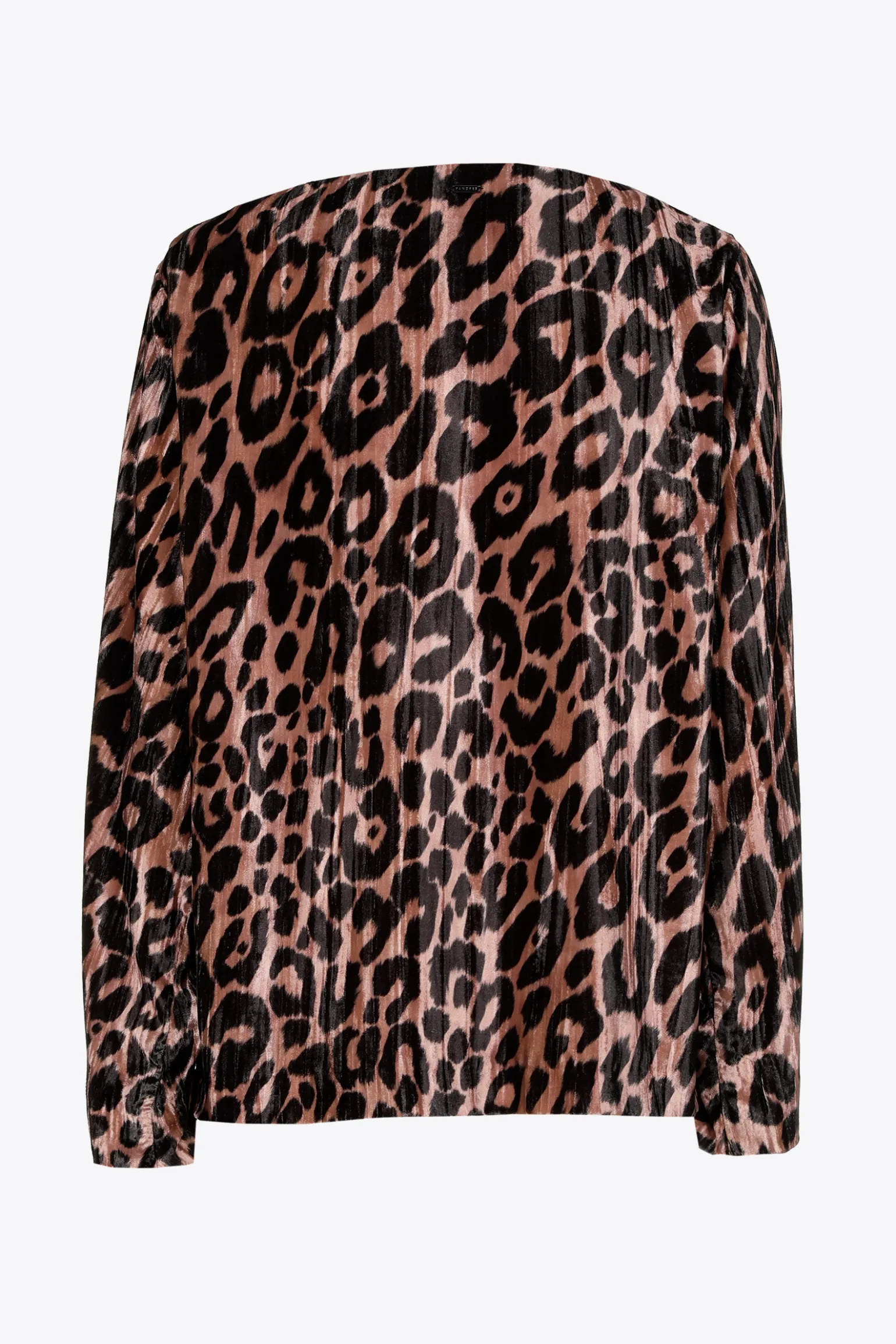Blouse met luipaardprint
