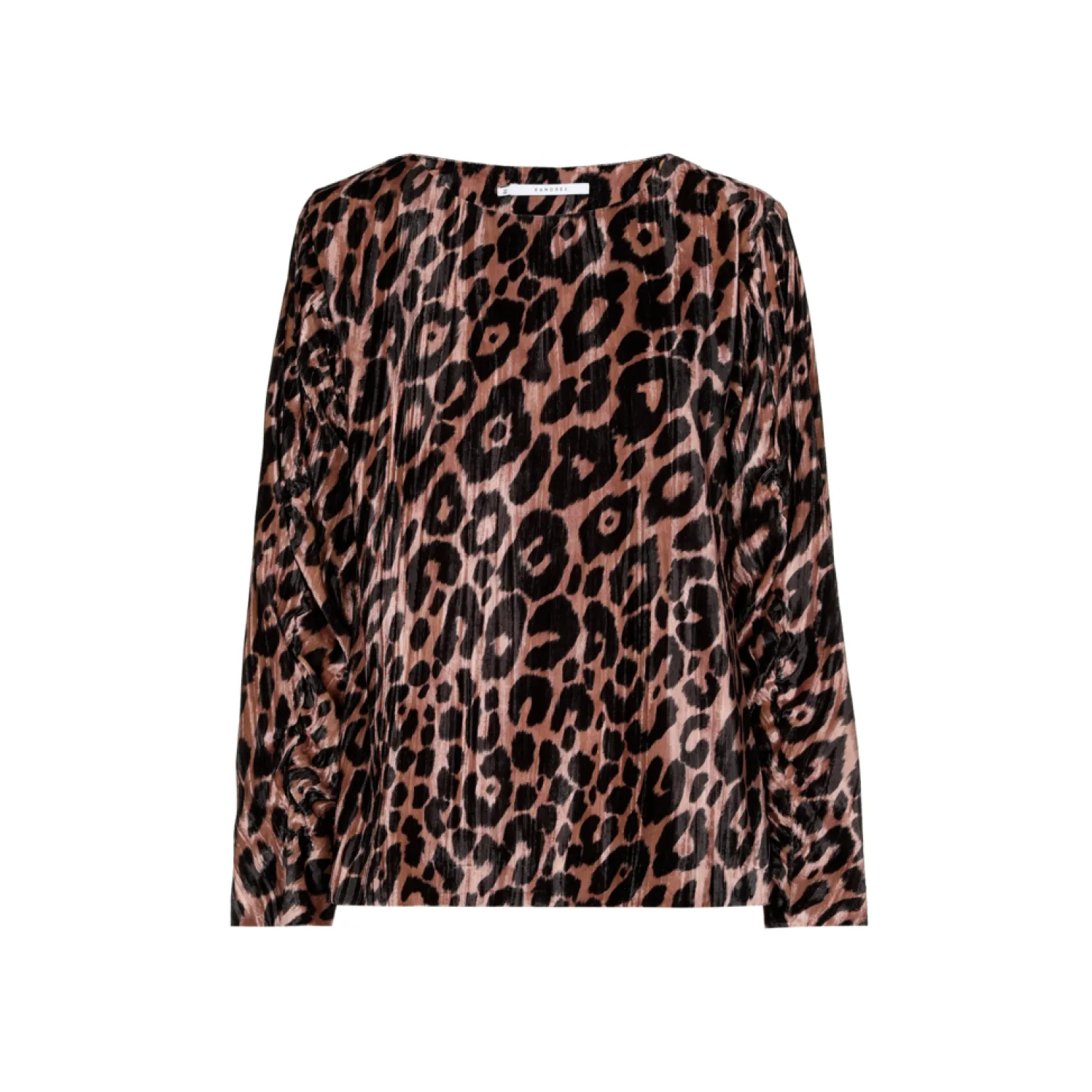 Blouse met luipaardprint