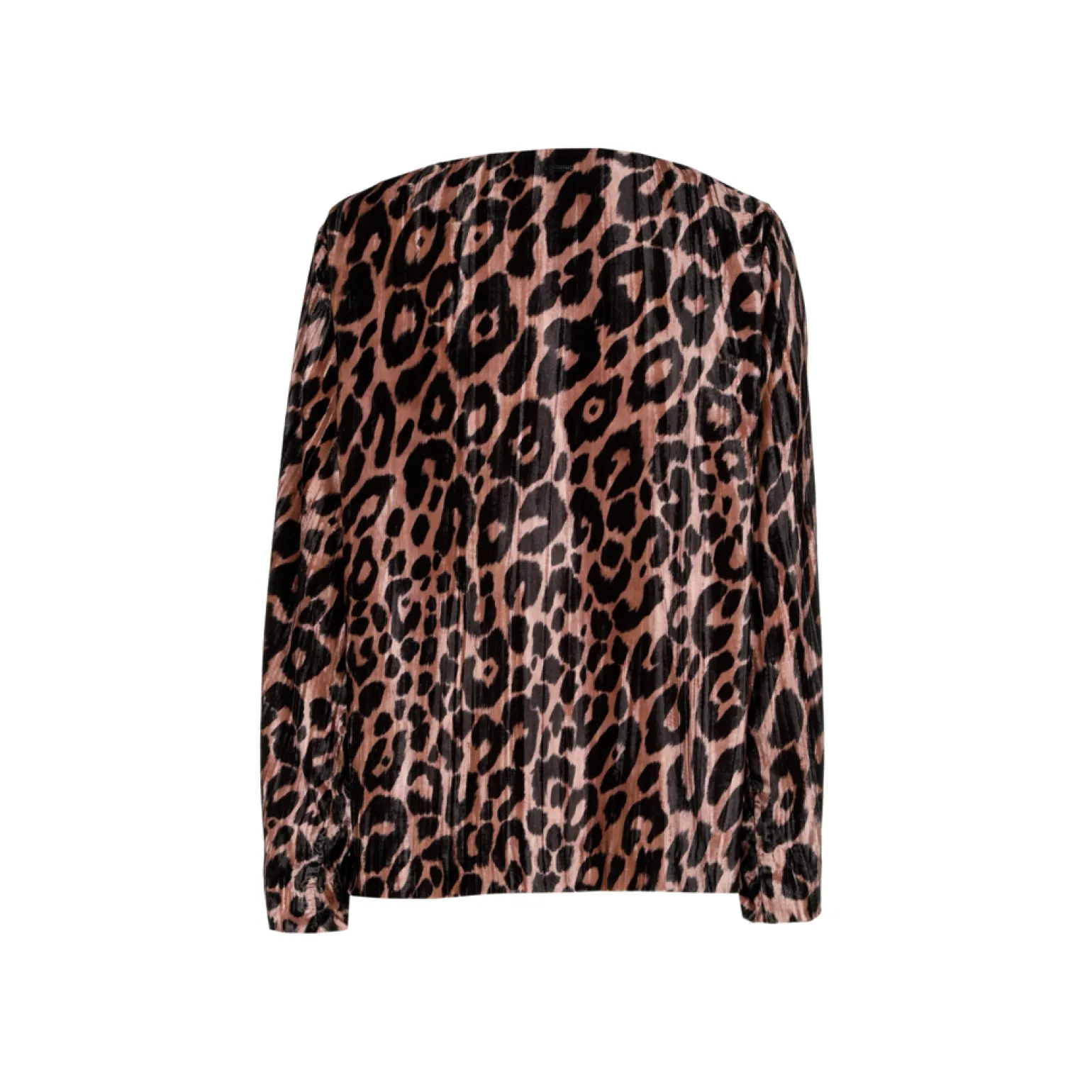 Blouse met luipaardprint