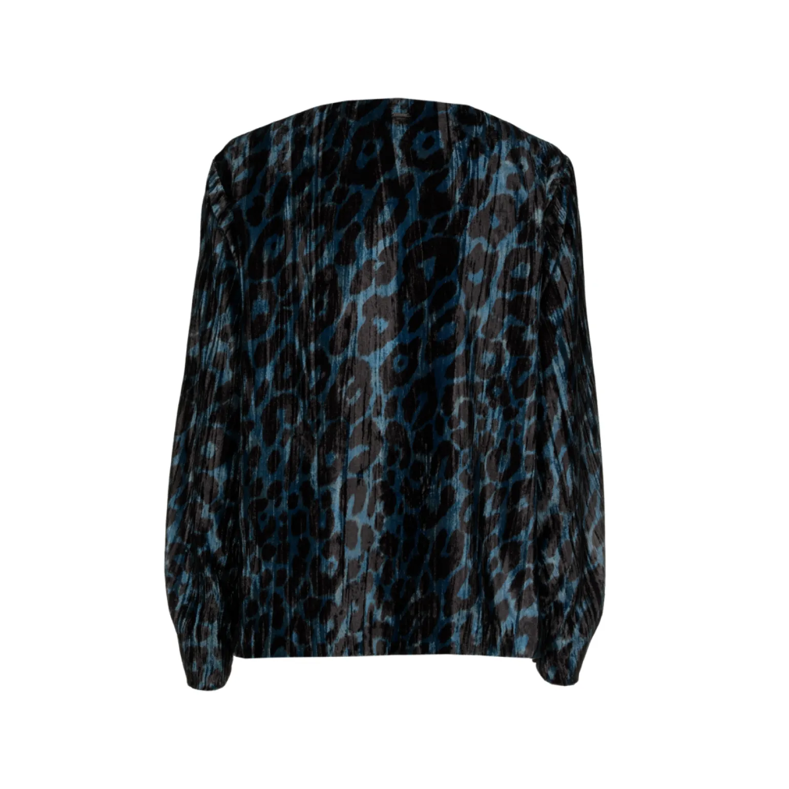 Blouse met luipaardprint