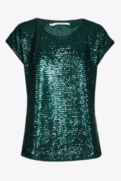 Blouse met pailletten