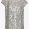 Blouse met pailletten