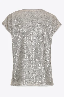 Blouse met pailletten