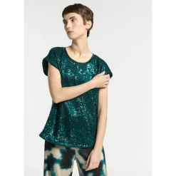 Blouse met pailletten