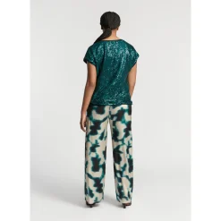 Blouse met pailletten