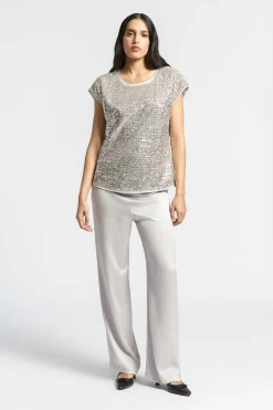 Blouse met pailletten