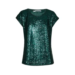 Blouse met pailletten