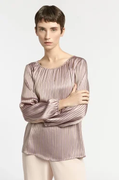 Blouse met strepen