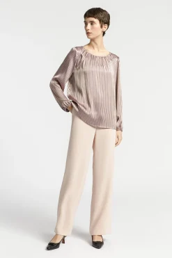 Blouse met strepen