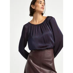 Blouse met strepen