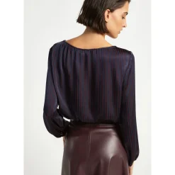 Blouse met strepen