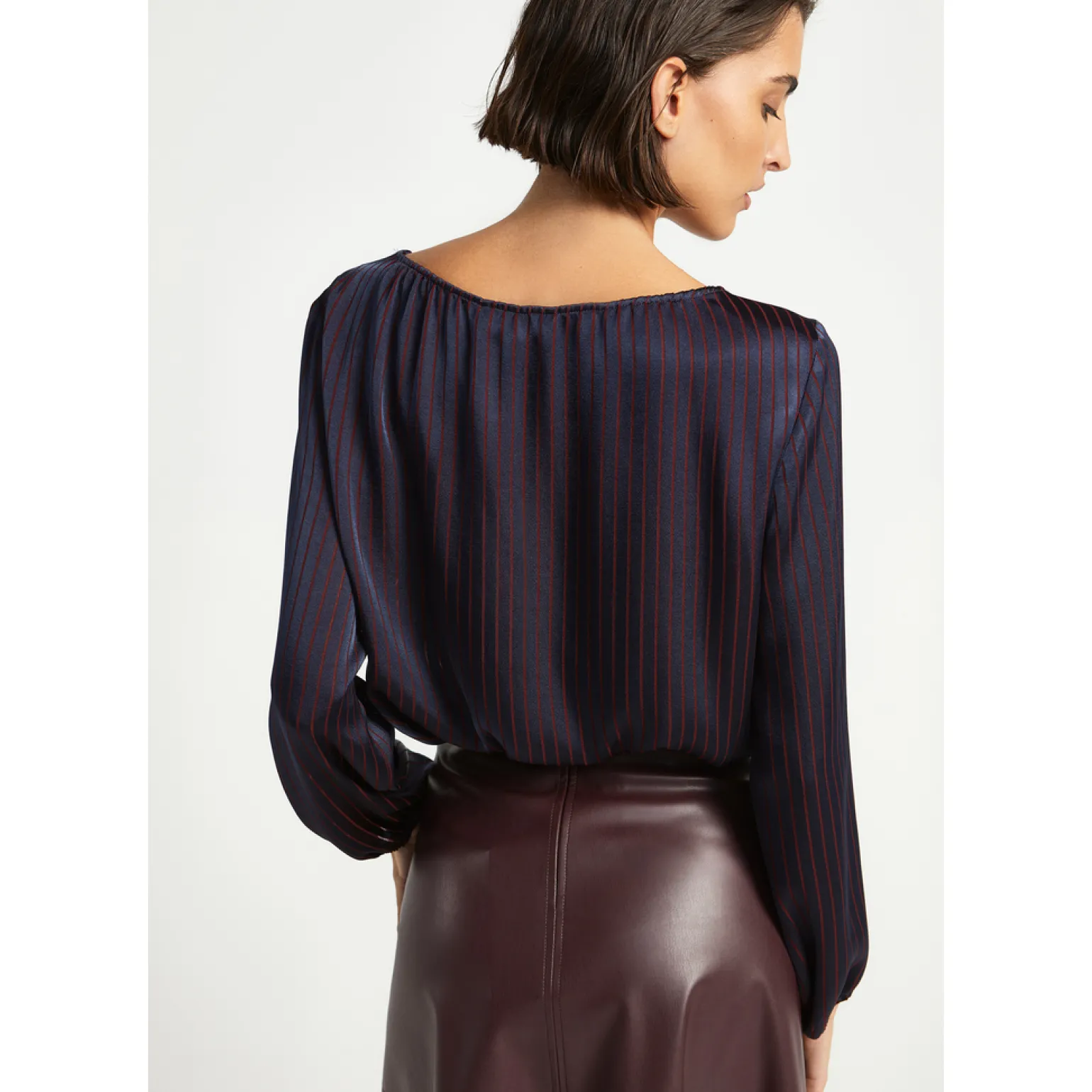 Blouse met strepen