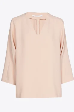 Blouse met V-hals