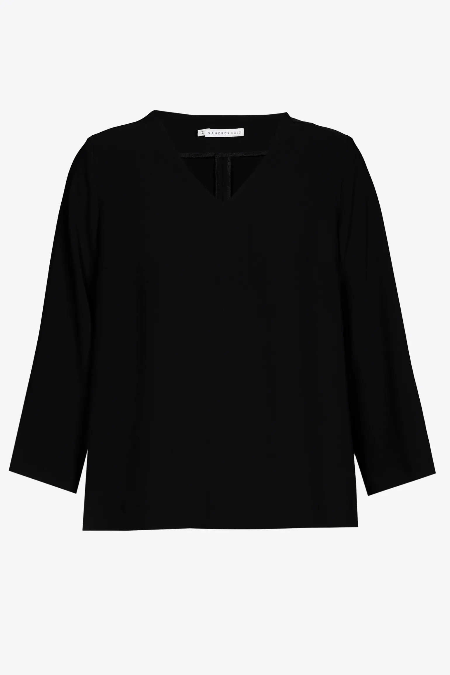 Blouse met V-hals