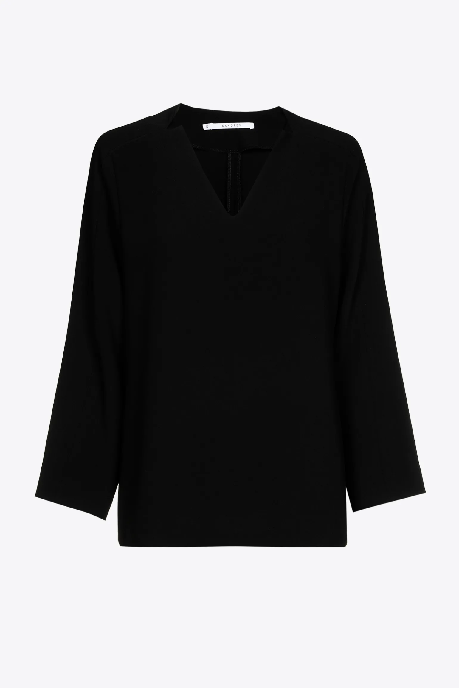 Blouse met V-hals