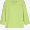 Blouse met V-hals