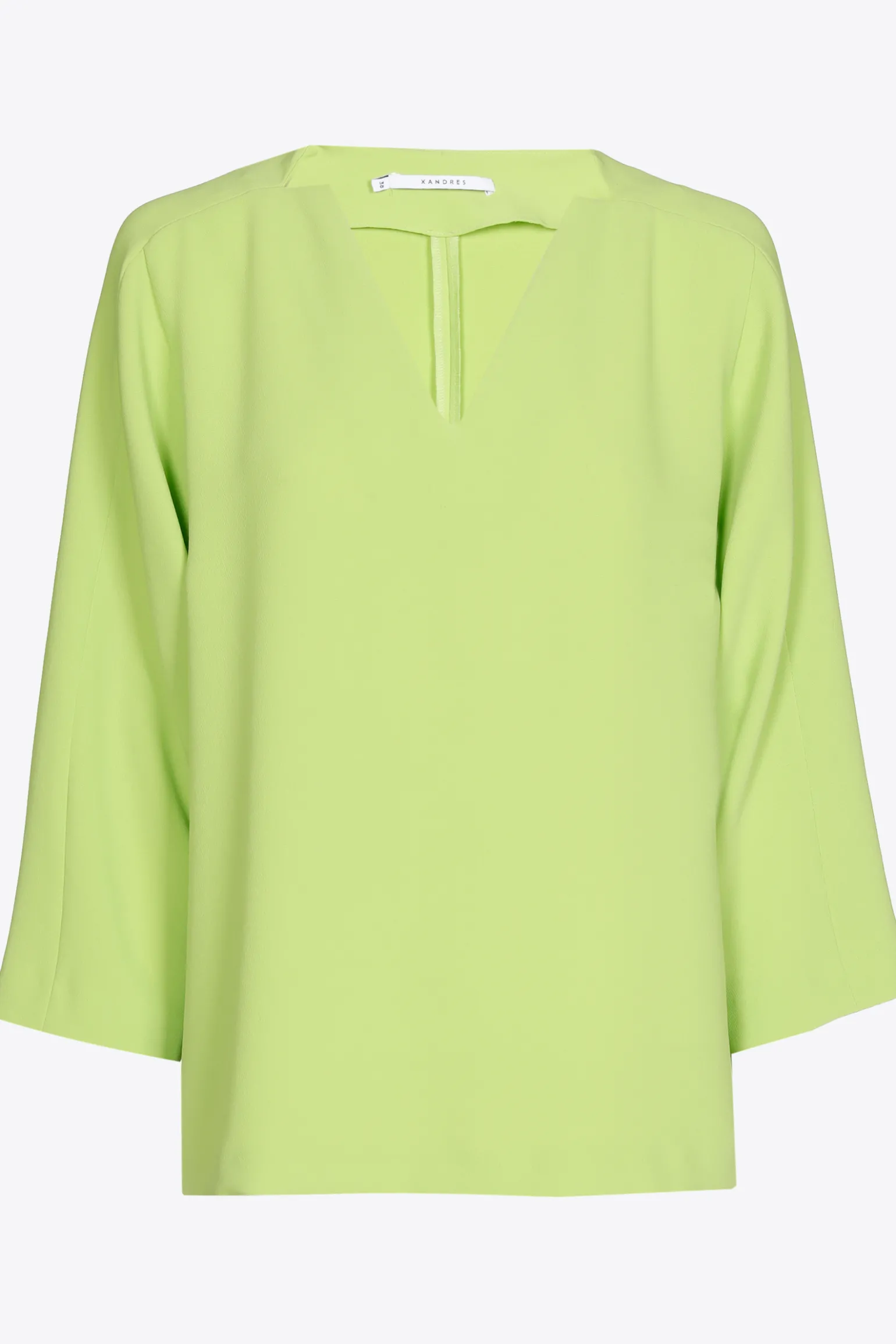 Blouse met V-hals