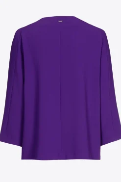 Blouse met V-hals