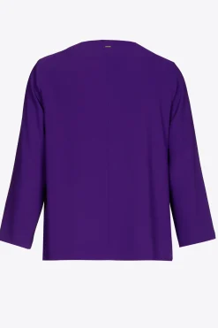 Blouse met V-hals