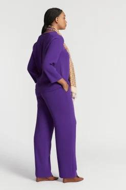 Blouse met V-hals