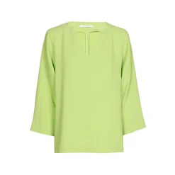 Blouse met V-hals