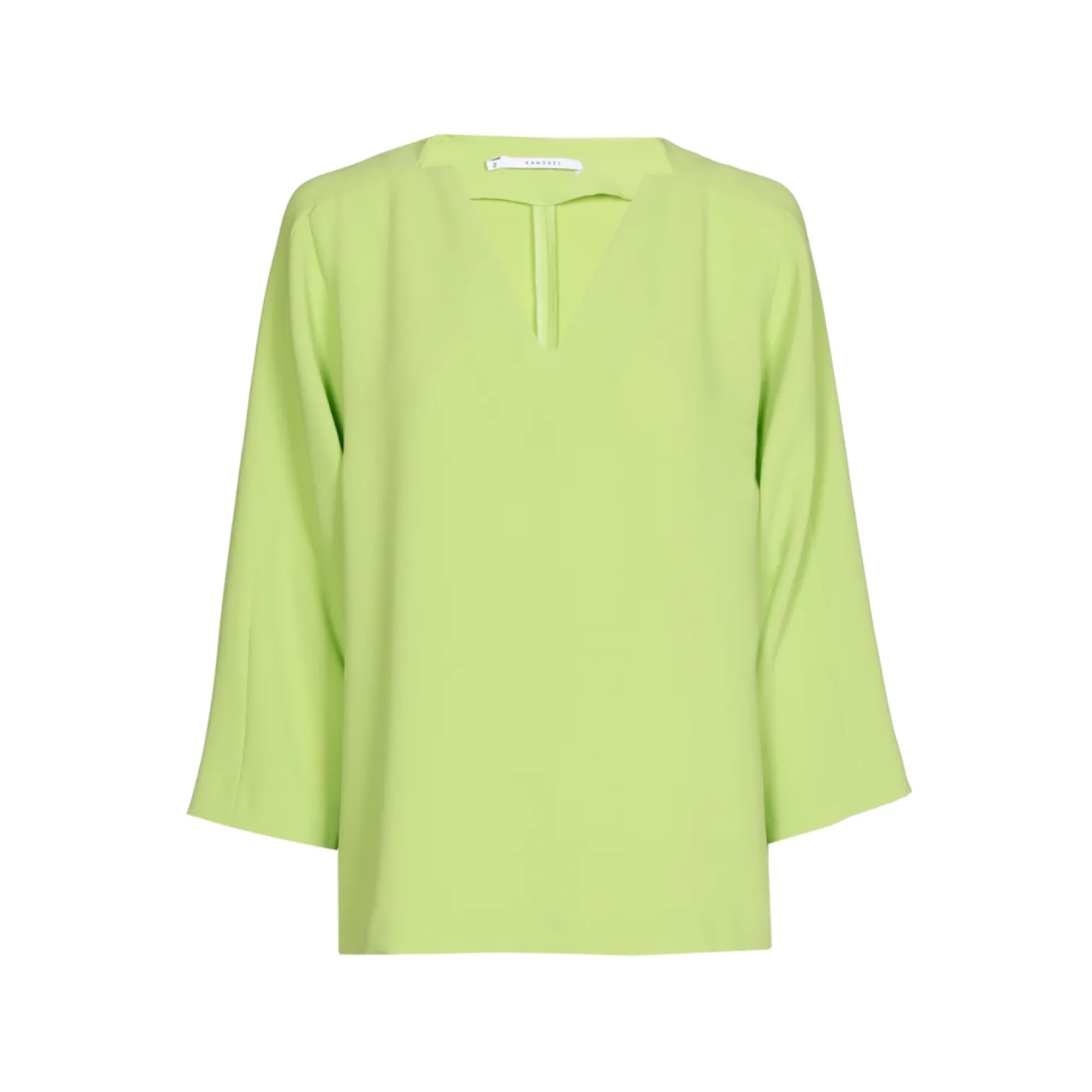 Blouse met V-hals