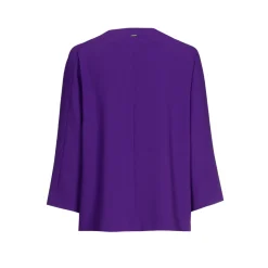 Blouse met V-hals