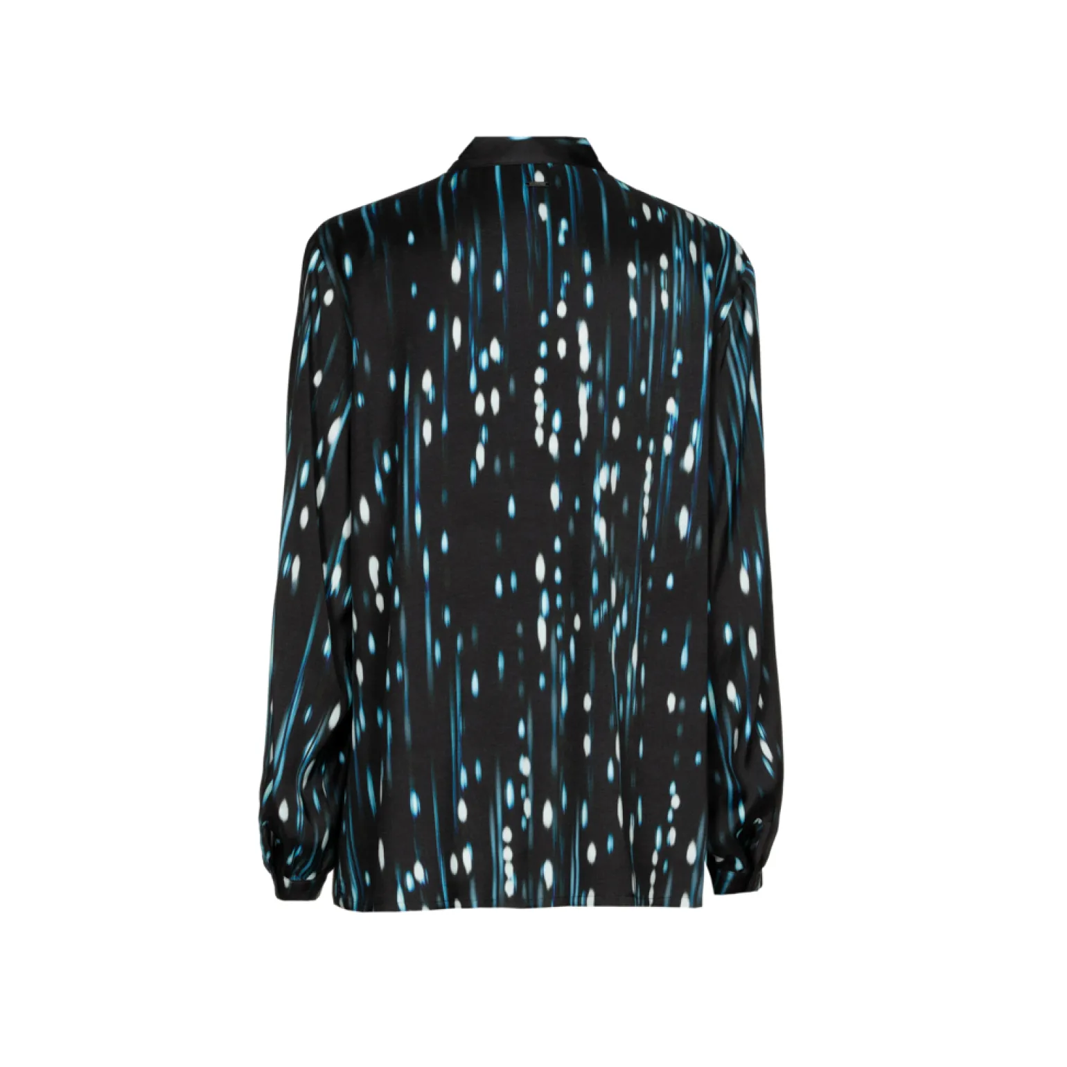 Blouse met winterse print
