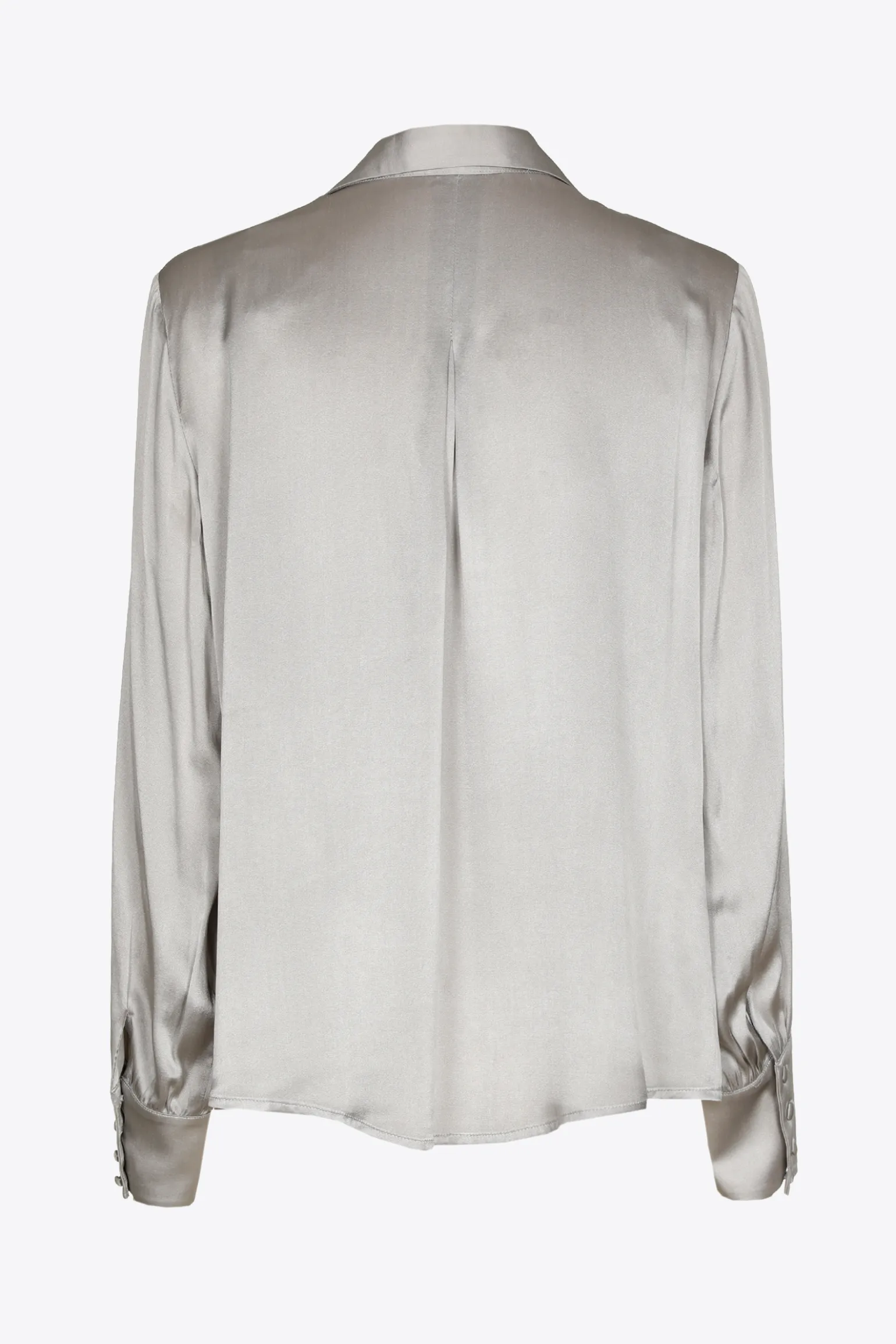 Blouse met zijde