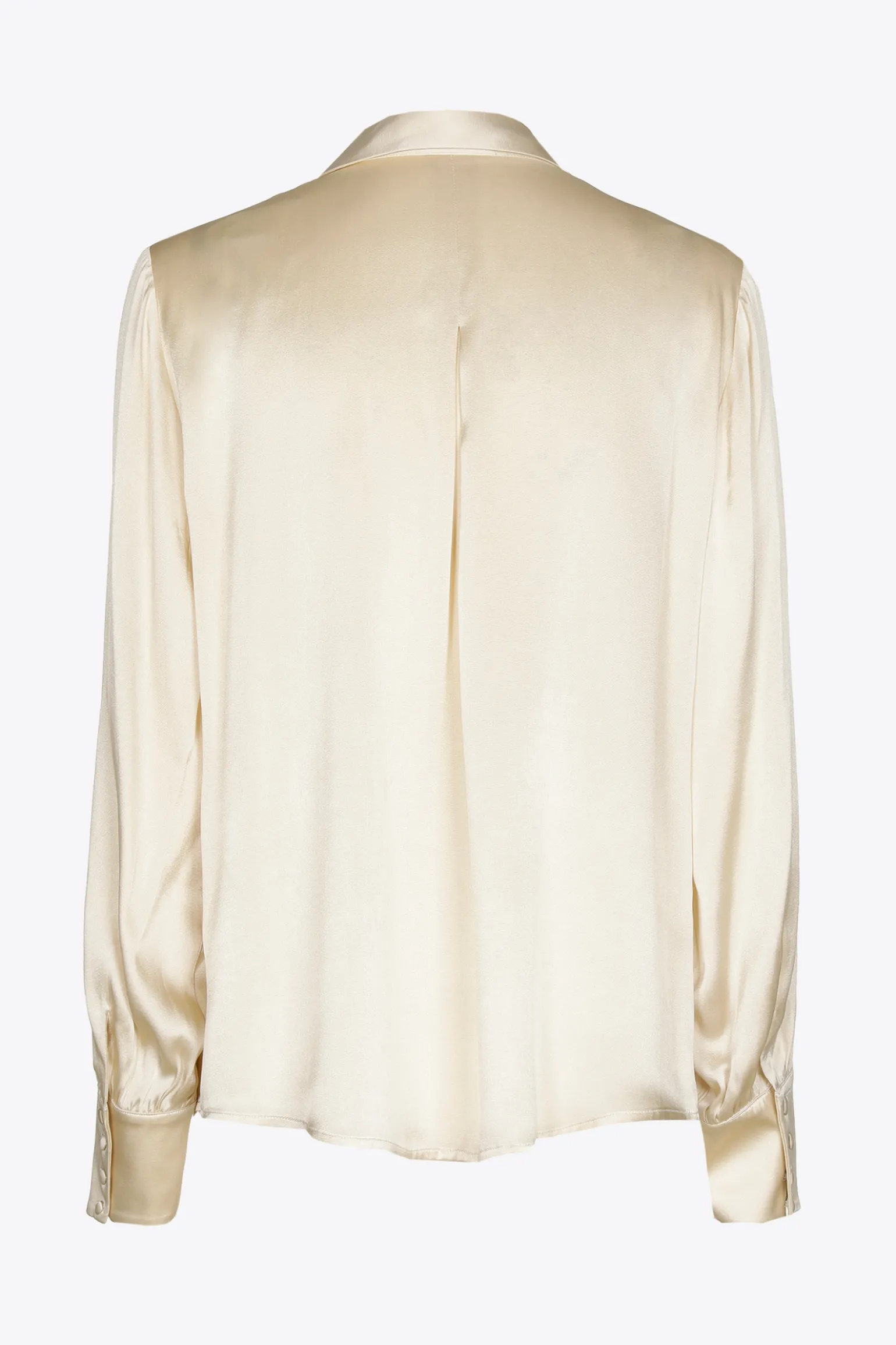 Blouse met zijde