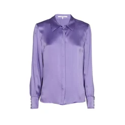 Blouse met zijde