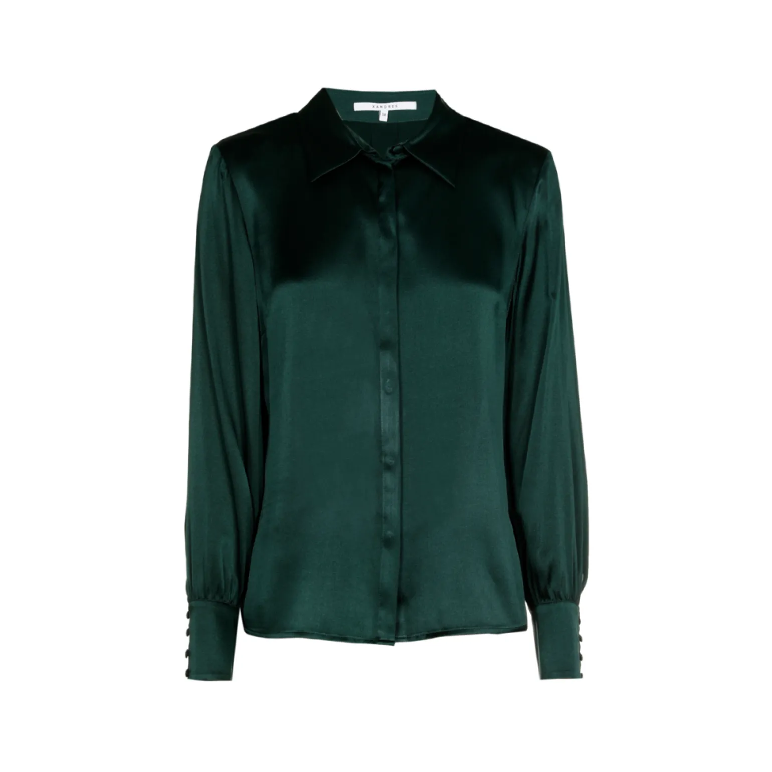 Blouse met zijde