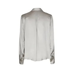 Blouse met zijde