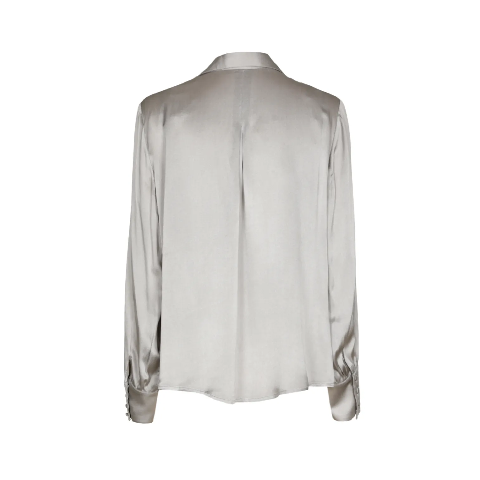 Blouse met zijde